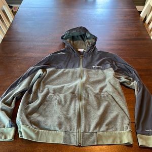 Columbia Omni-shield zip up hoodie